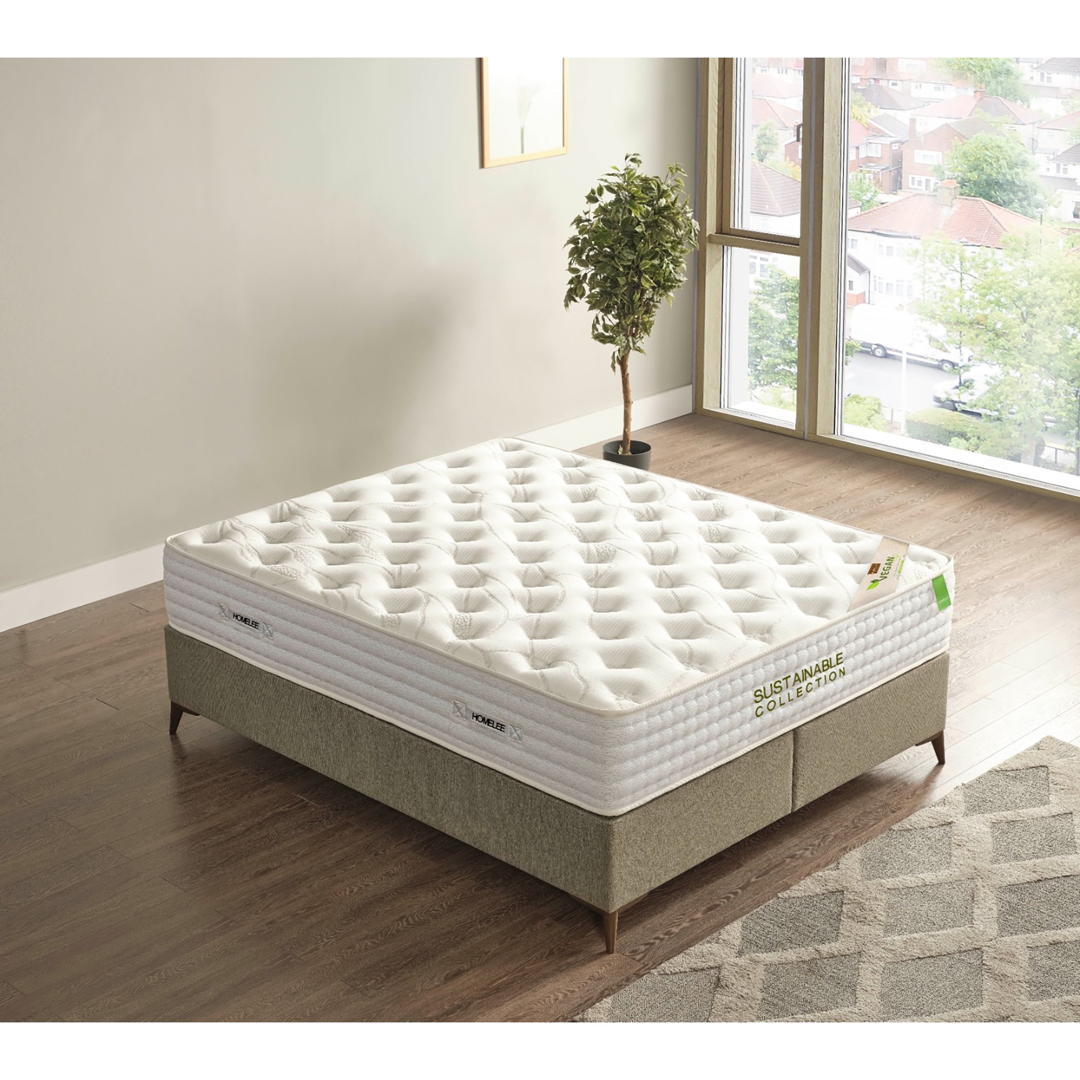The Vegan Life Mattress | 5ft King | The Sustainable Collection
