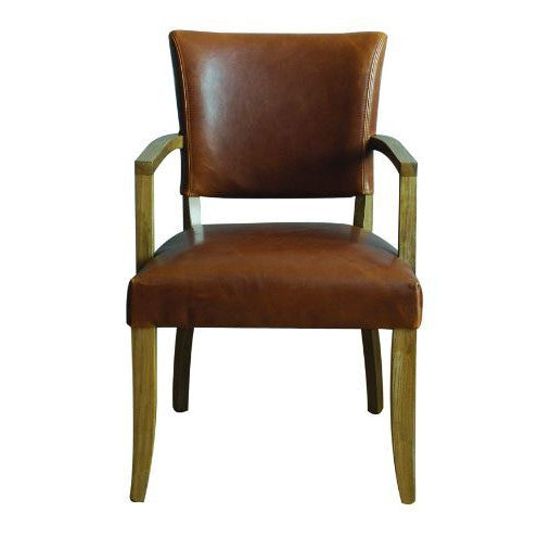 Duke Leather Arm Chair