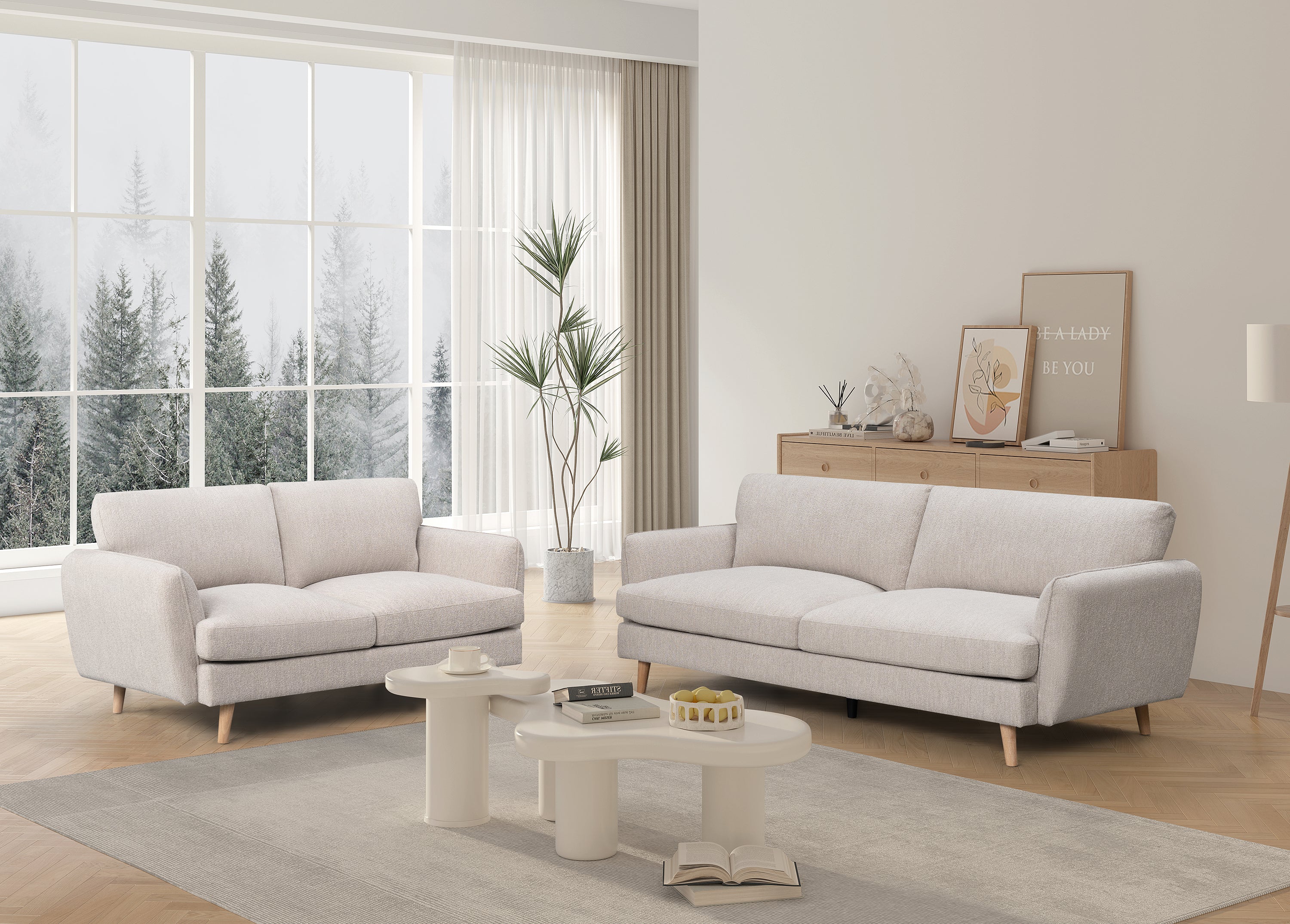 Aran 3+1+1 - Cream Gallery Image