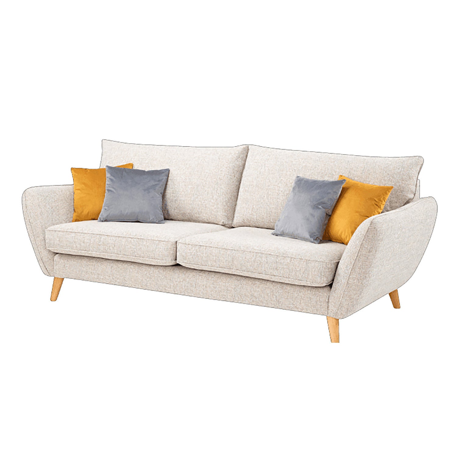Perth 3 Seater High Back Sofa