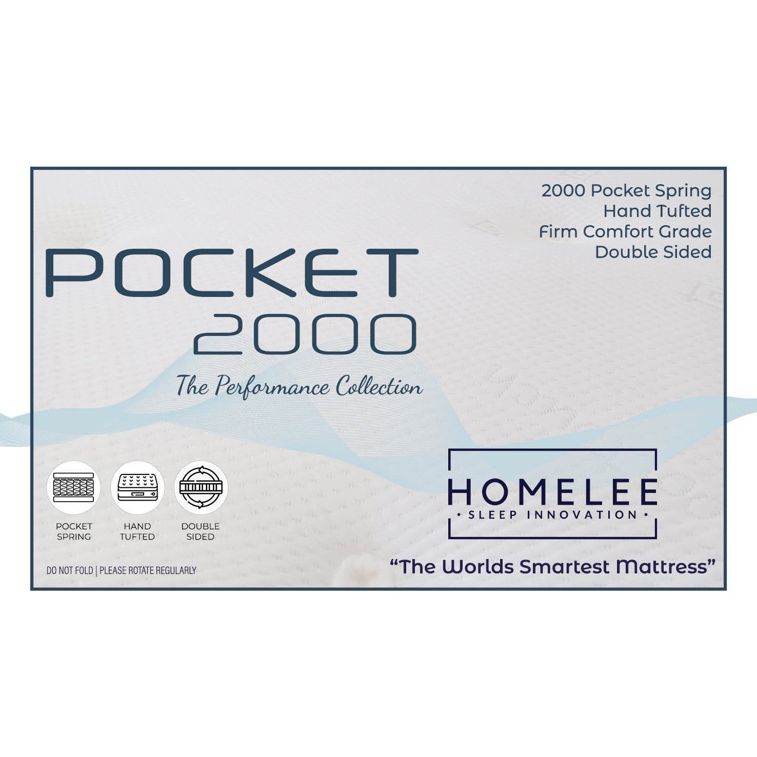 Pocket 2000 Mattress by Homelee | 4ft Small Double