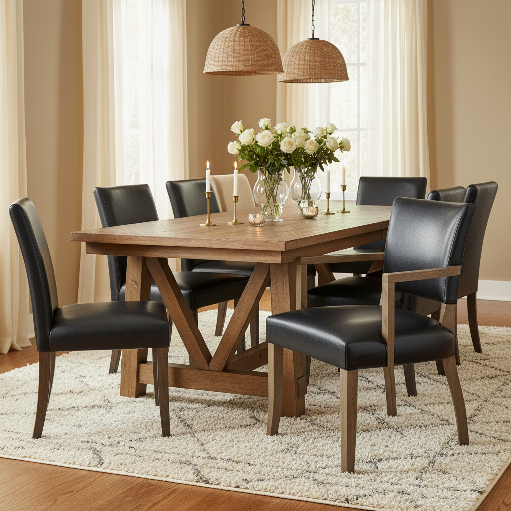 Duke Leather Arm Chair