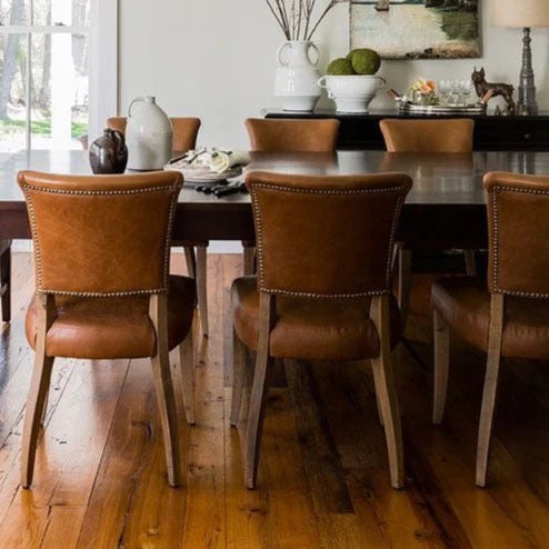 Duke Leather Dining Chair