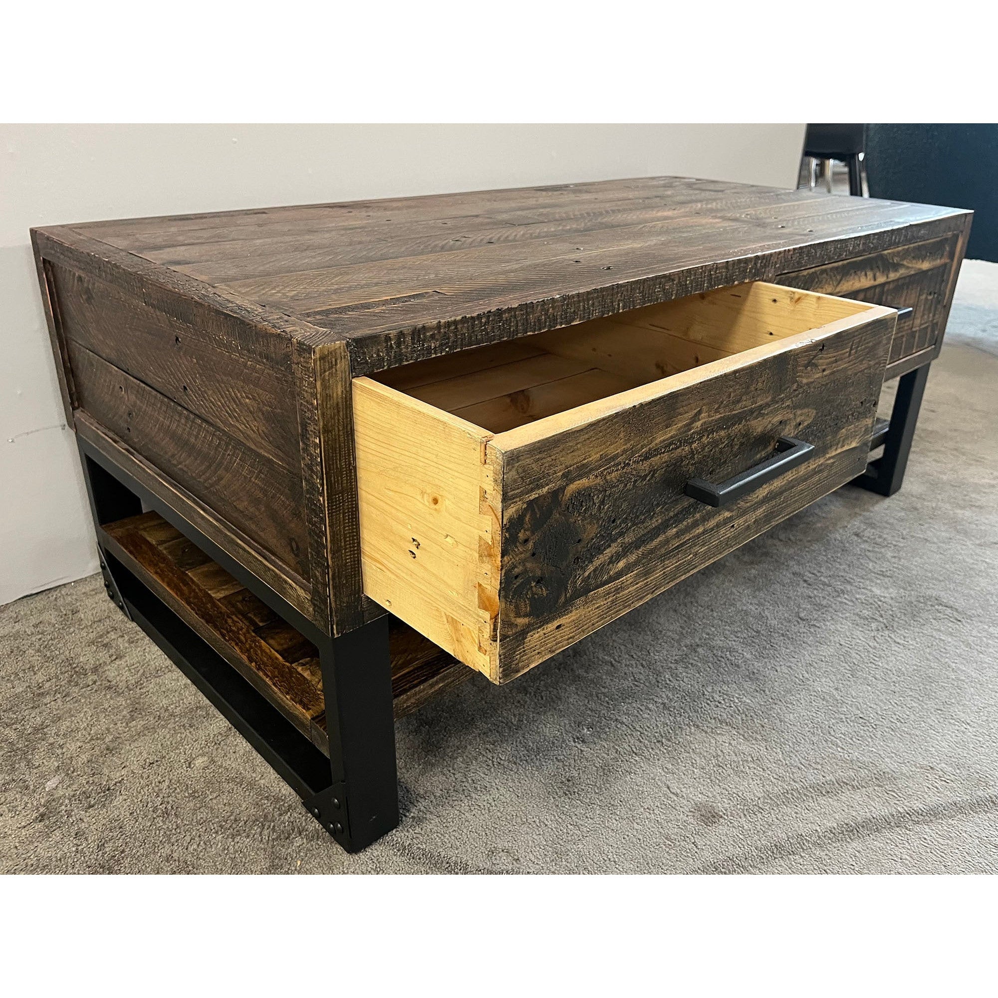Bronx Reclaimed Oak Coffee Table