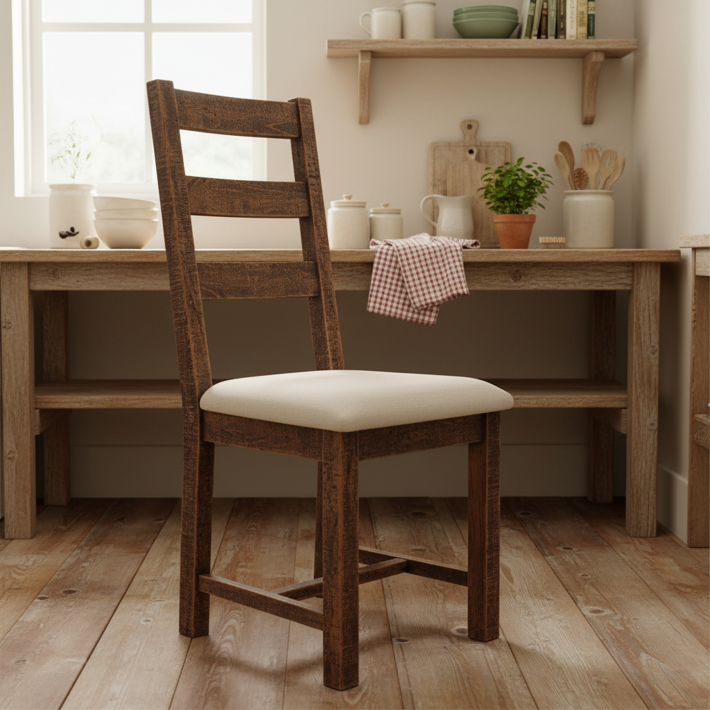 Bronx Reclaimed Dark Oak Dining Chair