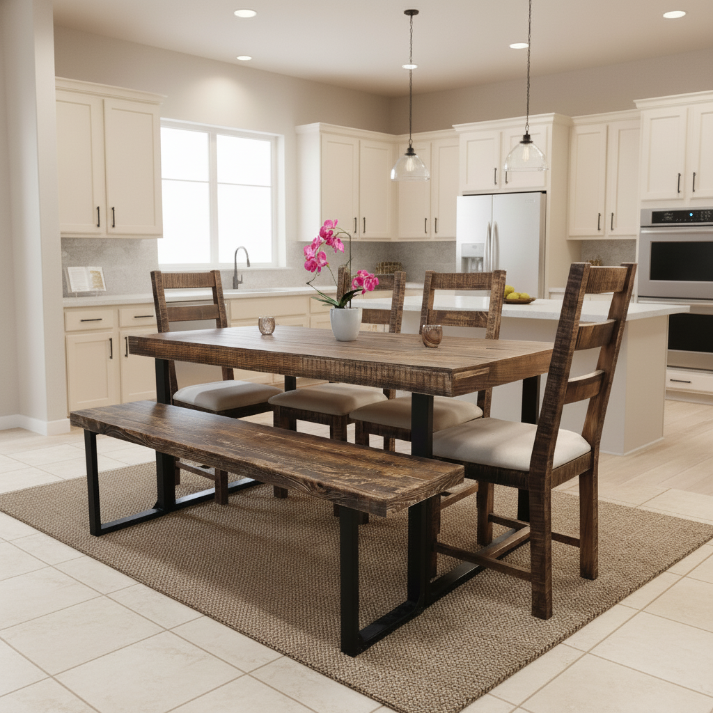 Bronx Reclaimed Dark Oak Dining Chair