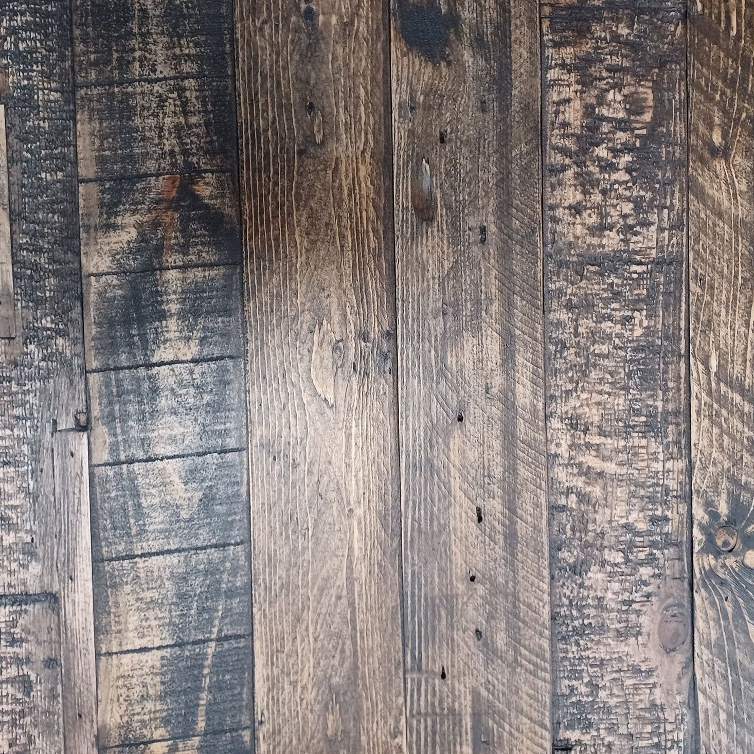 Bronx Reclaimed Oak Fixed 1.6m Dining Table