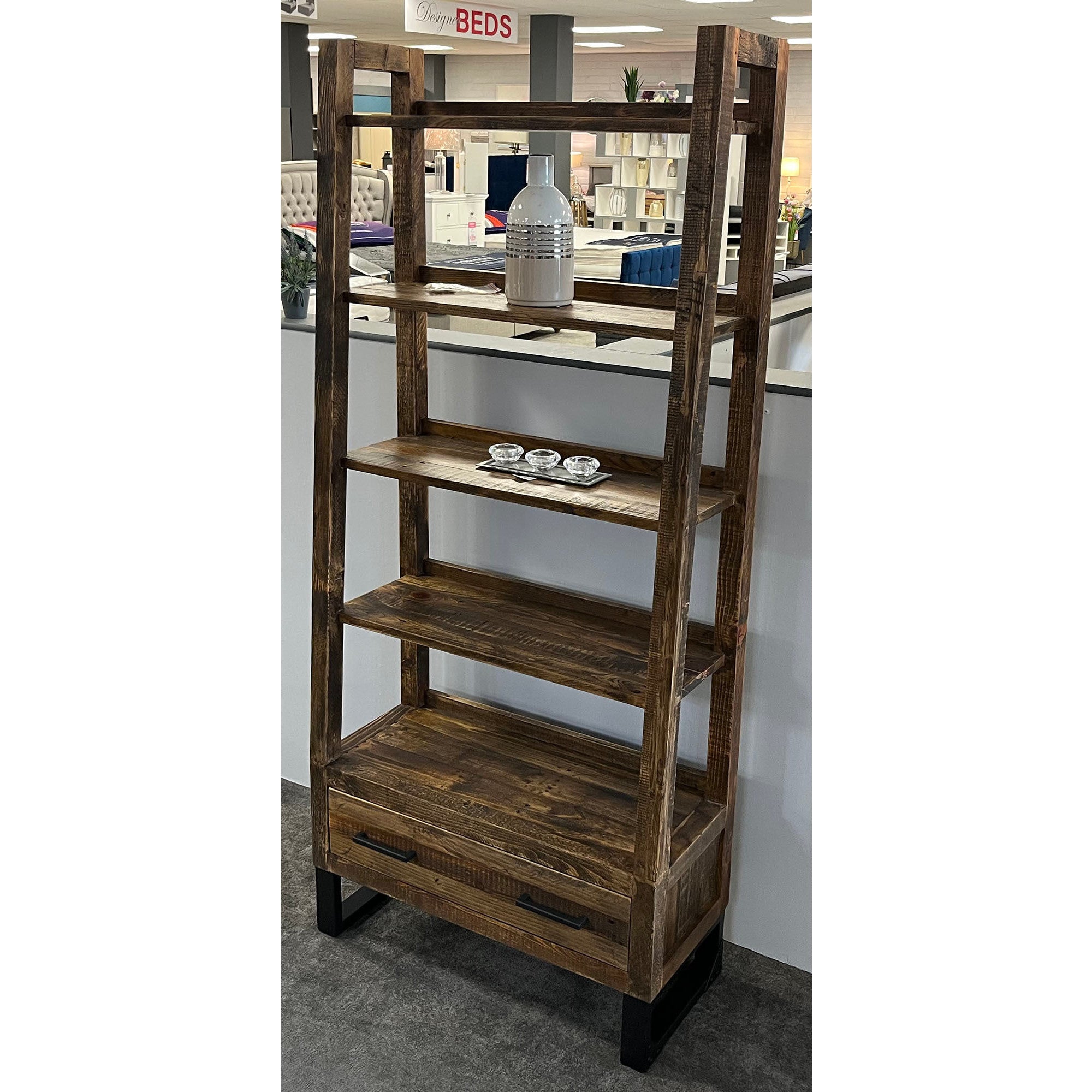 Bronx Reclaimed Oak Storage Shelf