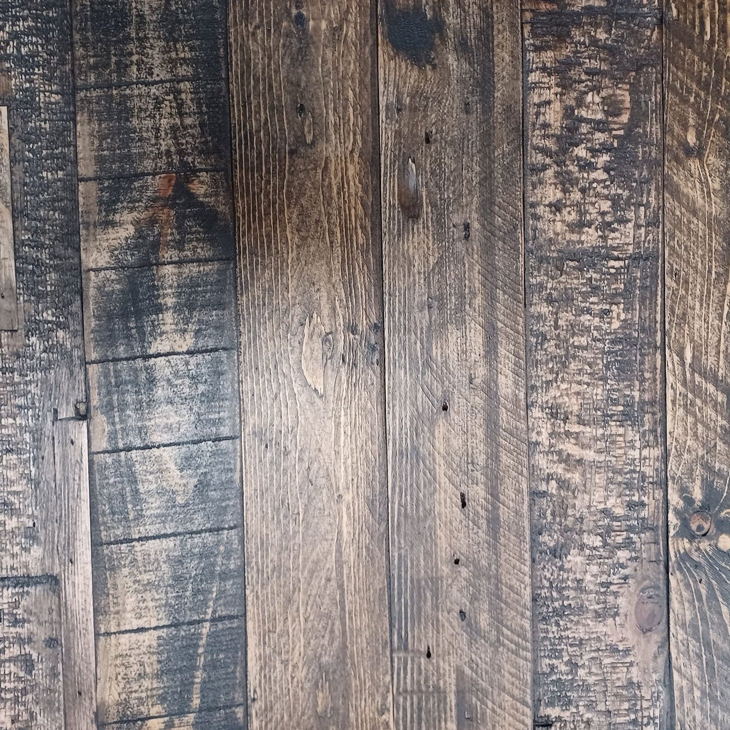 Bronx Reclaimed Oak Storage Shelf