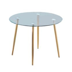 Oslo Round Glass Dining Table