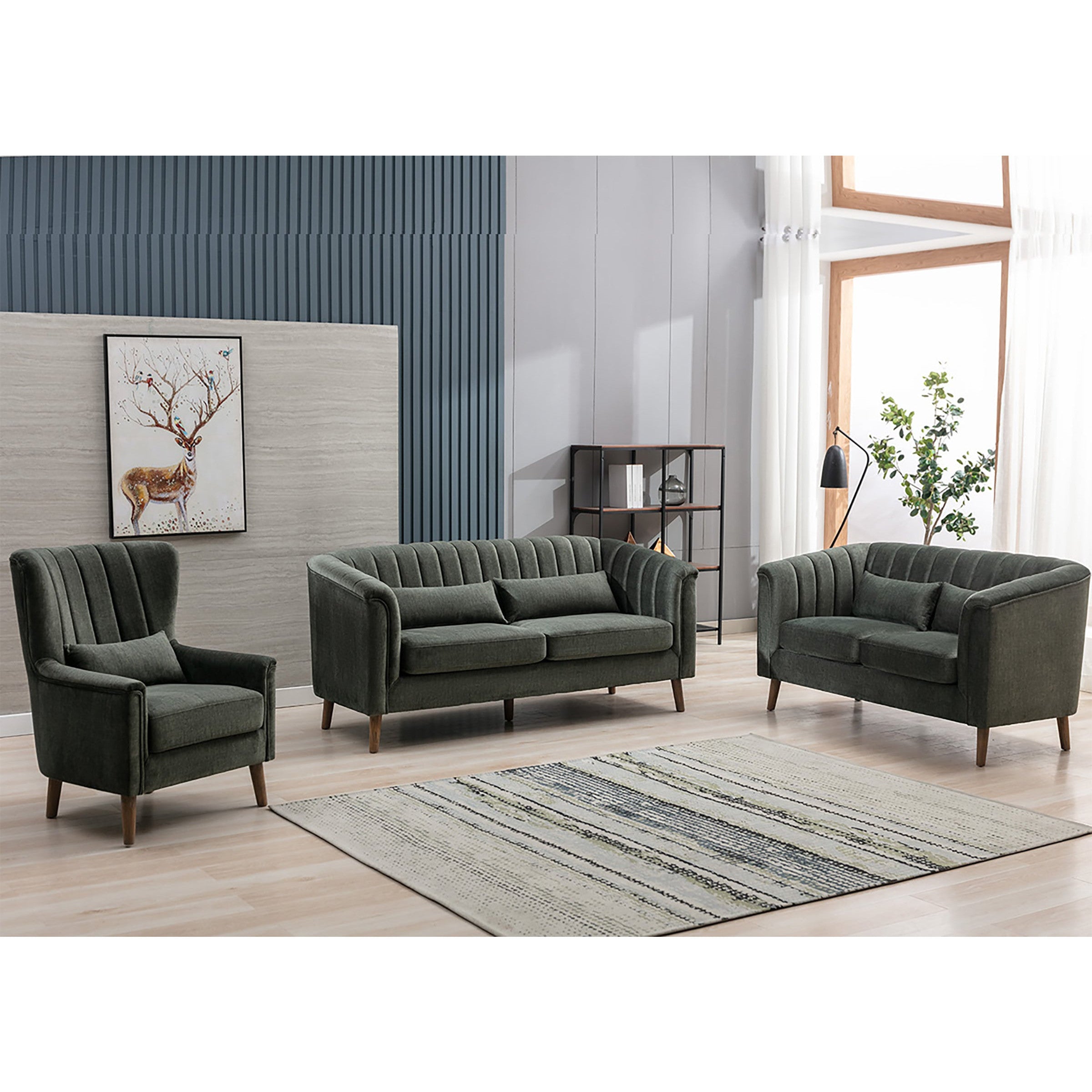 Charlotte 2 Seater Static Sofa