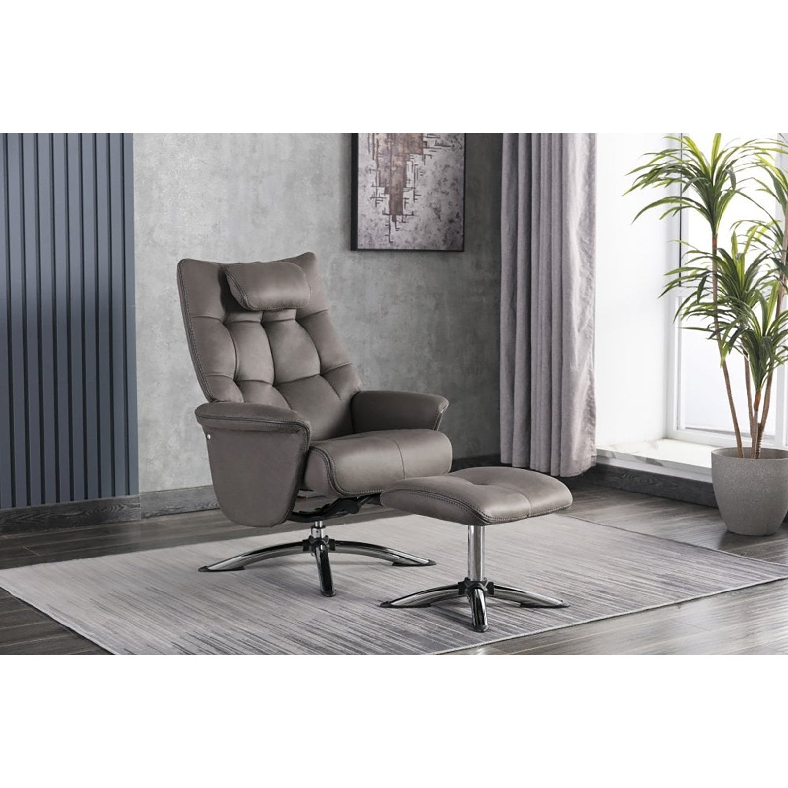 Orson Chair and Footstool