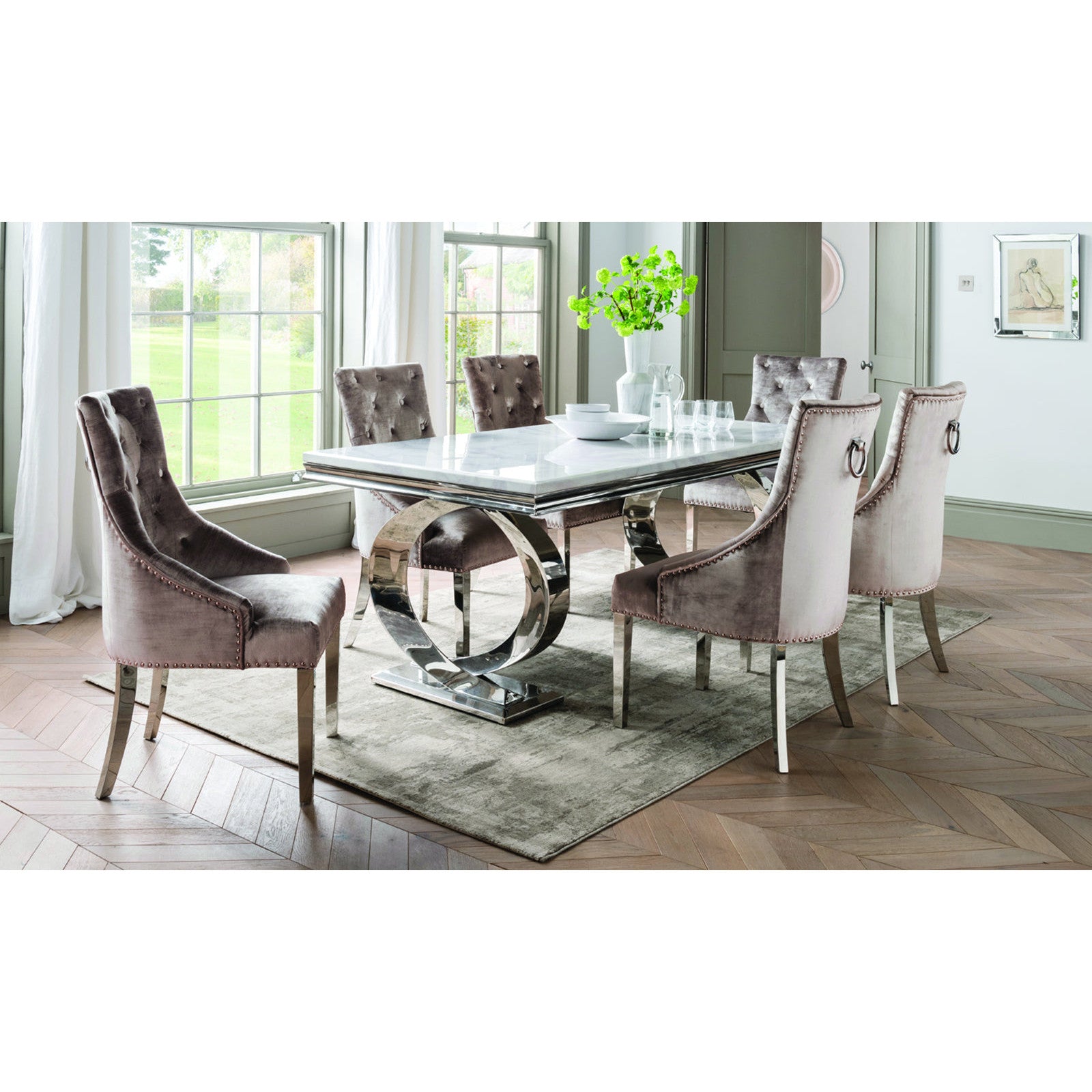 Belvedere Knockerback Dining Chair