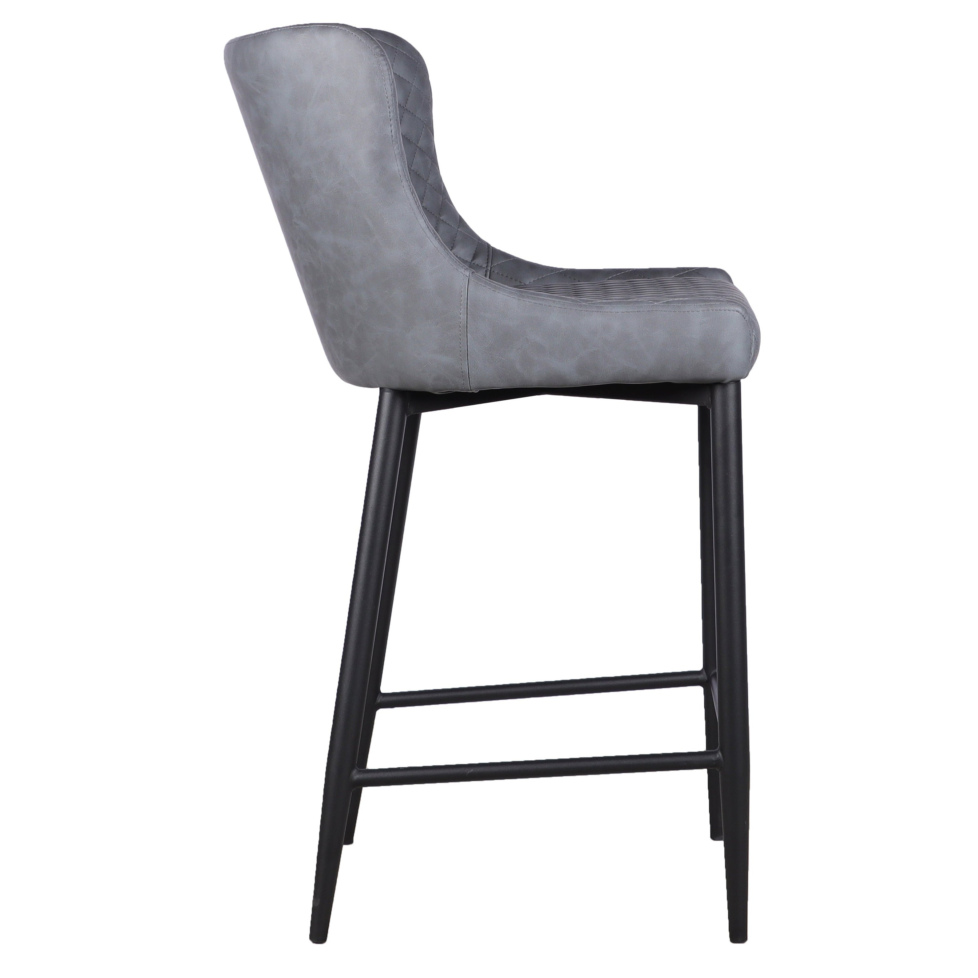 Carlo Bar Stool â€“ Chocolate Brown | Light Grey | Sage Green