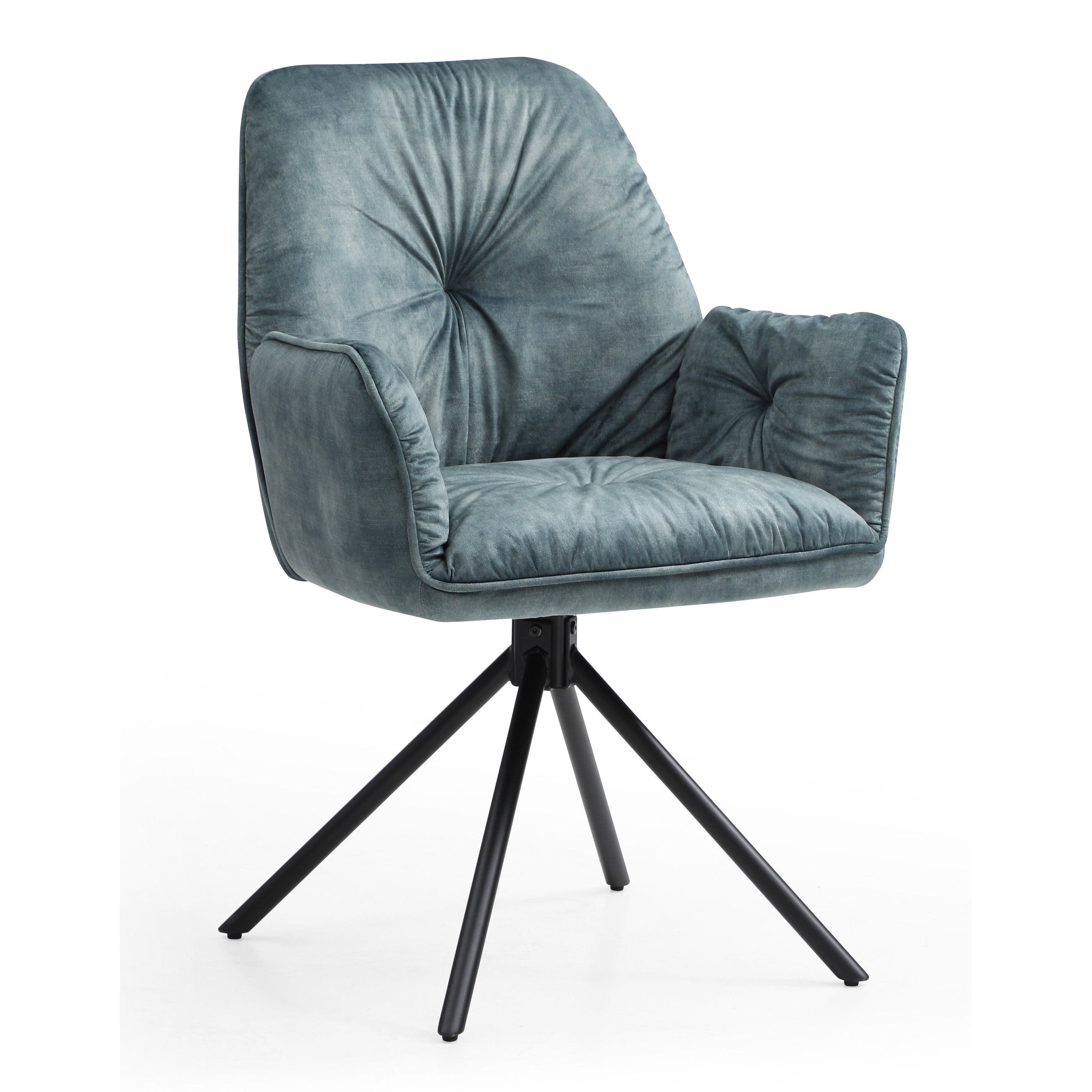 Lowa Dining Chair â€“ Dusty Pink | Green | Grey | Grey Blue