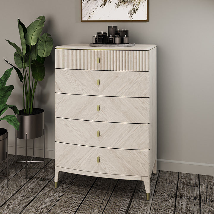 Diletta Tall Chest 5 Drawer