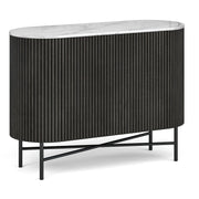 Lucas Round Marble Small Sideboard