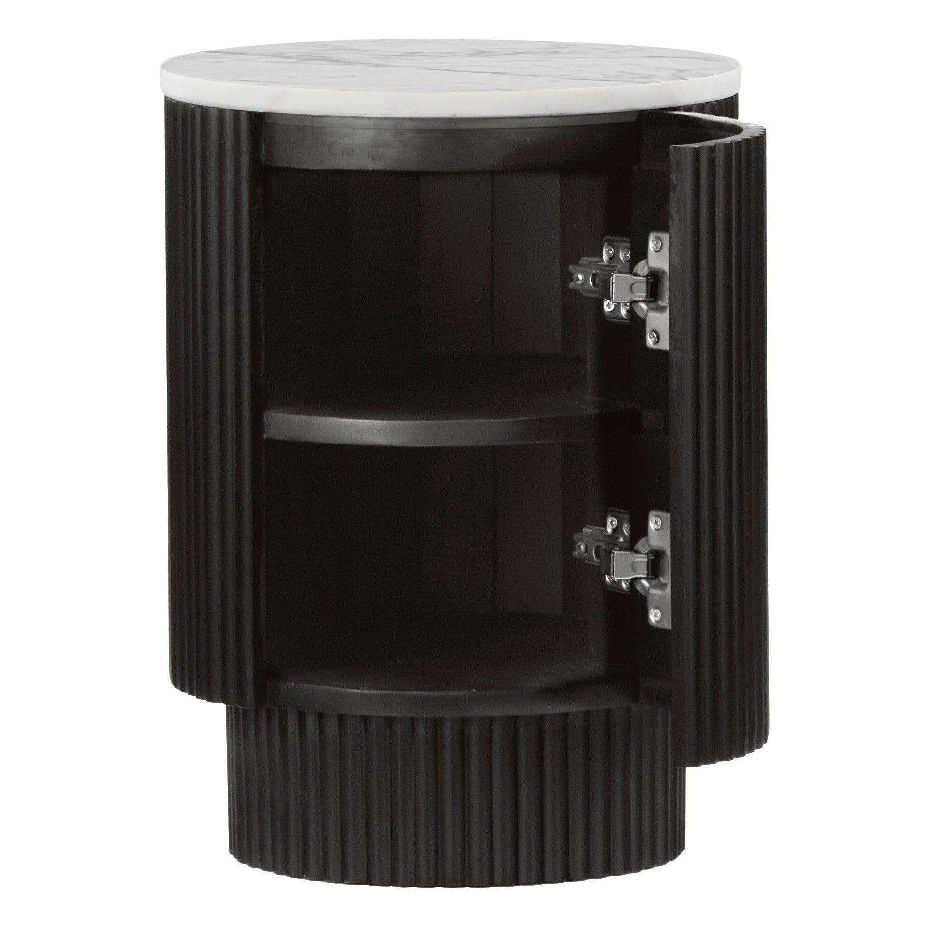 Lucas Round Marble Side Table