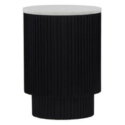 Lucas Round Marble Side Table