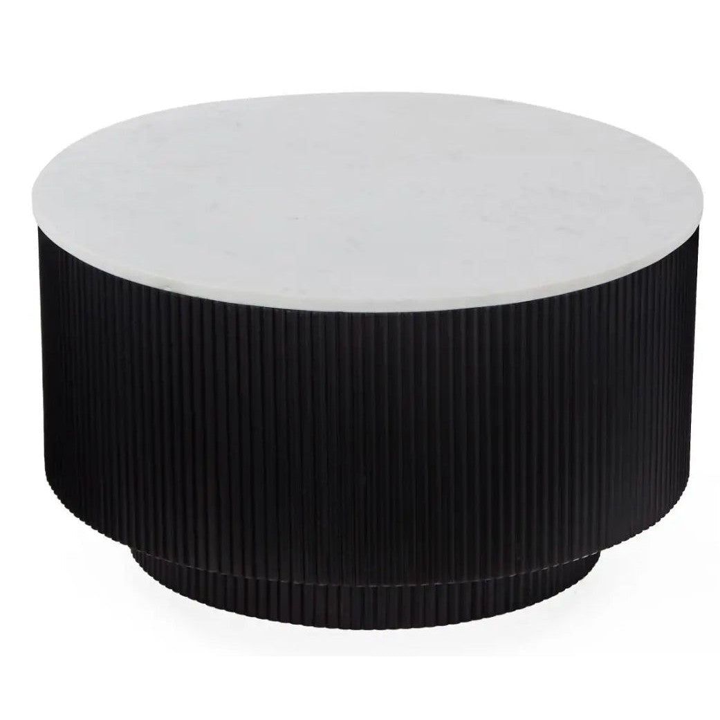 Lucas Round Marble Coffee Table
