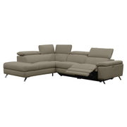 Geneva All Electric Fabric Corner Sofa
