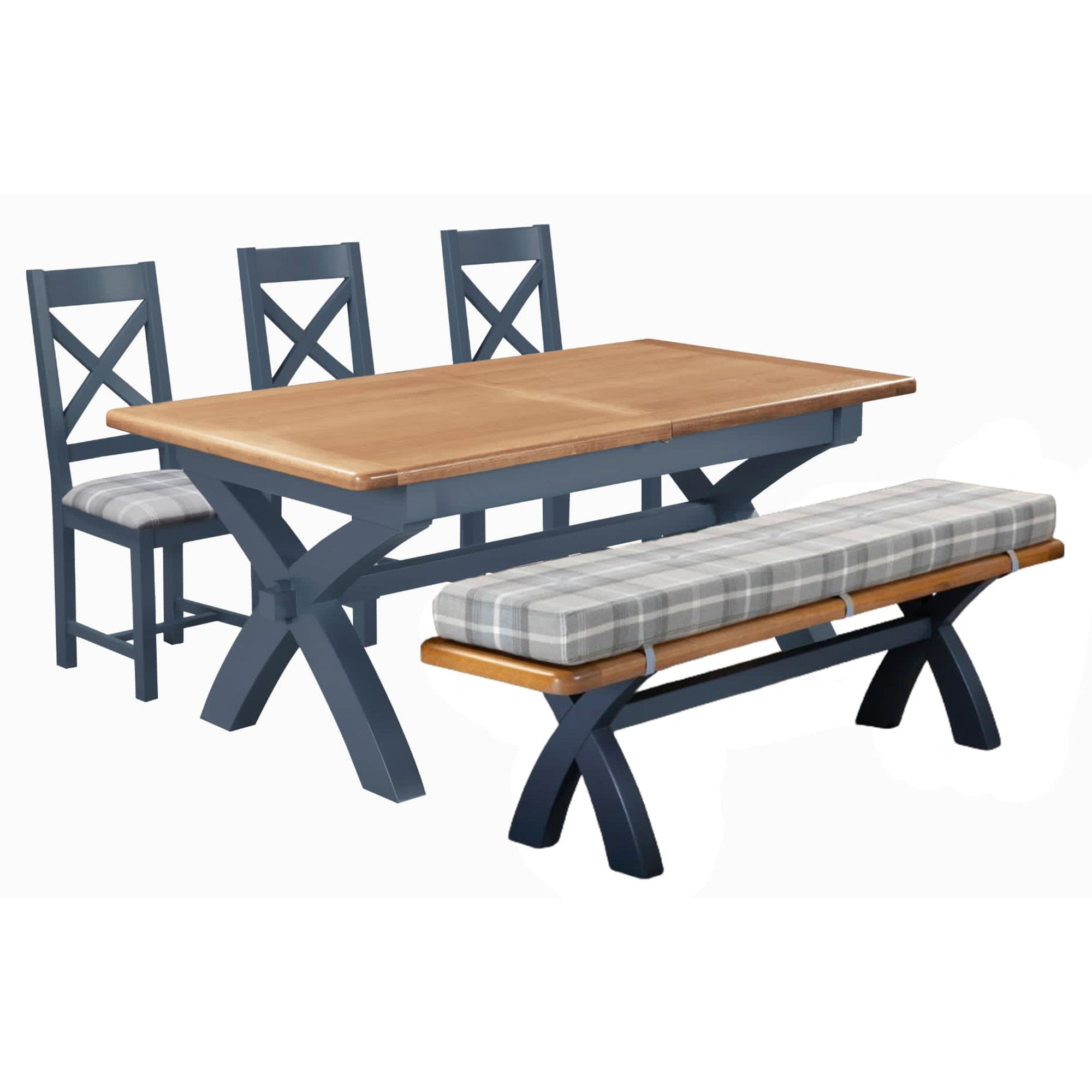 Capri X Back Dining Chair
