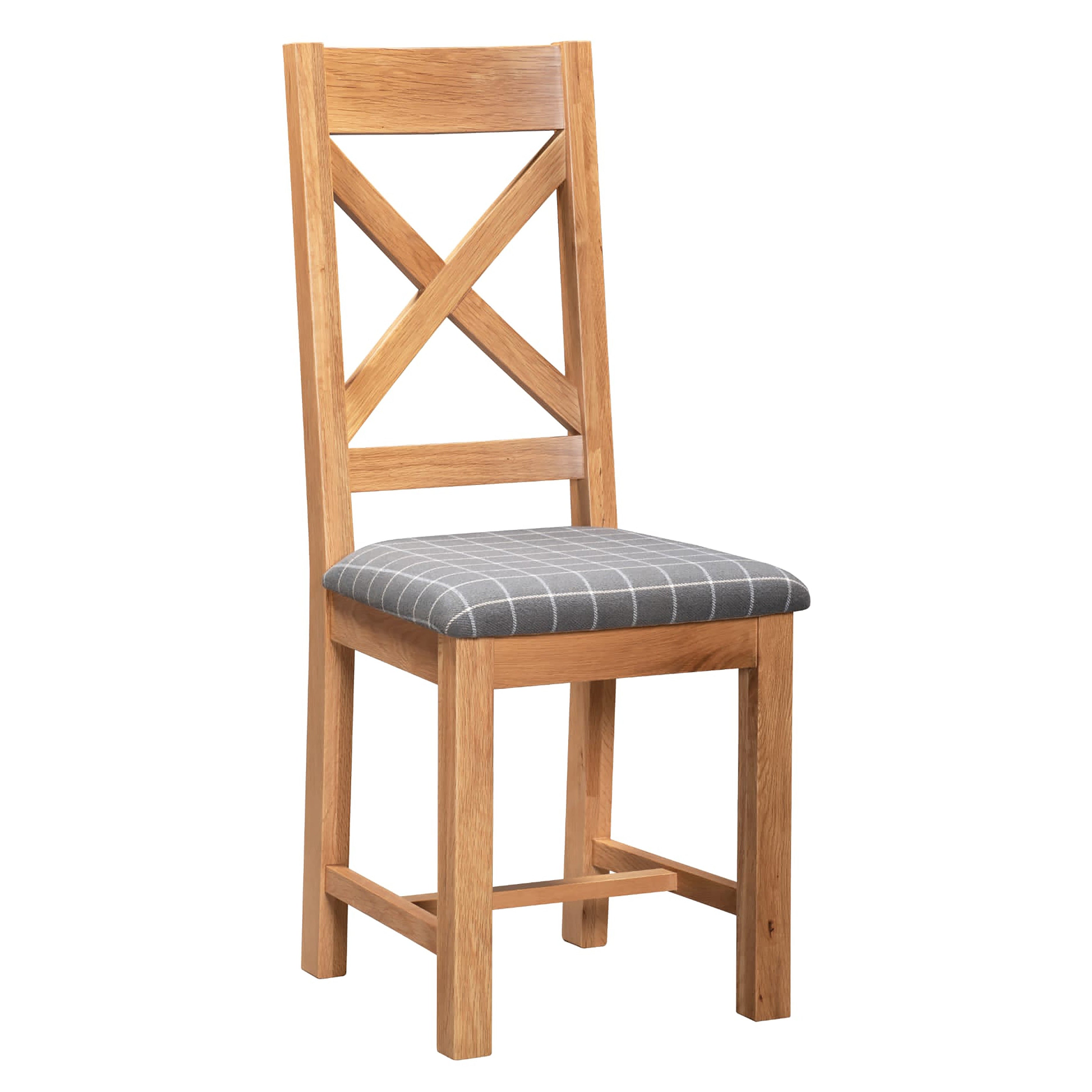 Saoirse Oak X Back Dining Chair