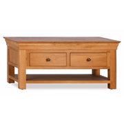 Delta Oak 2 Drawer Coffee Table