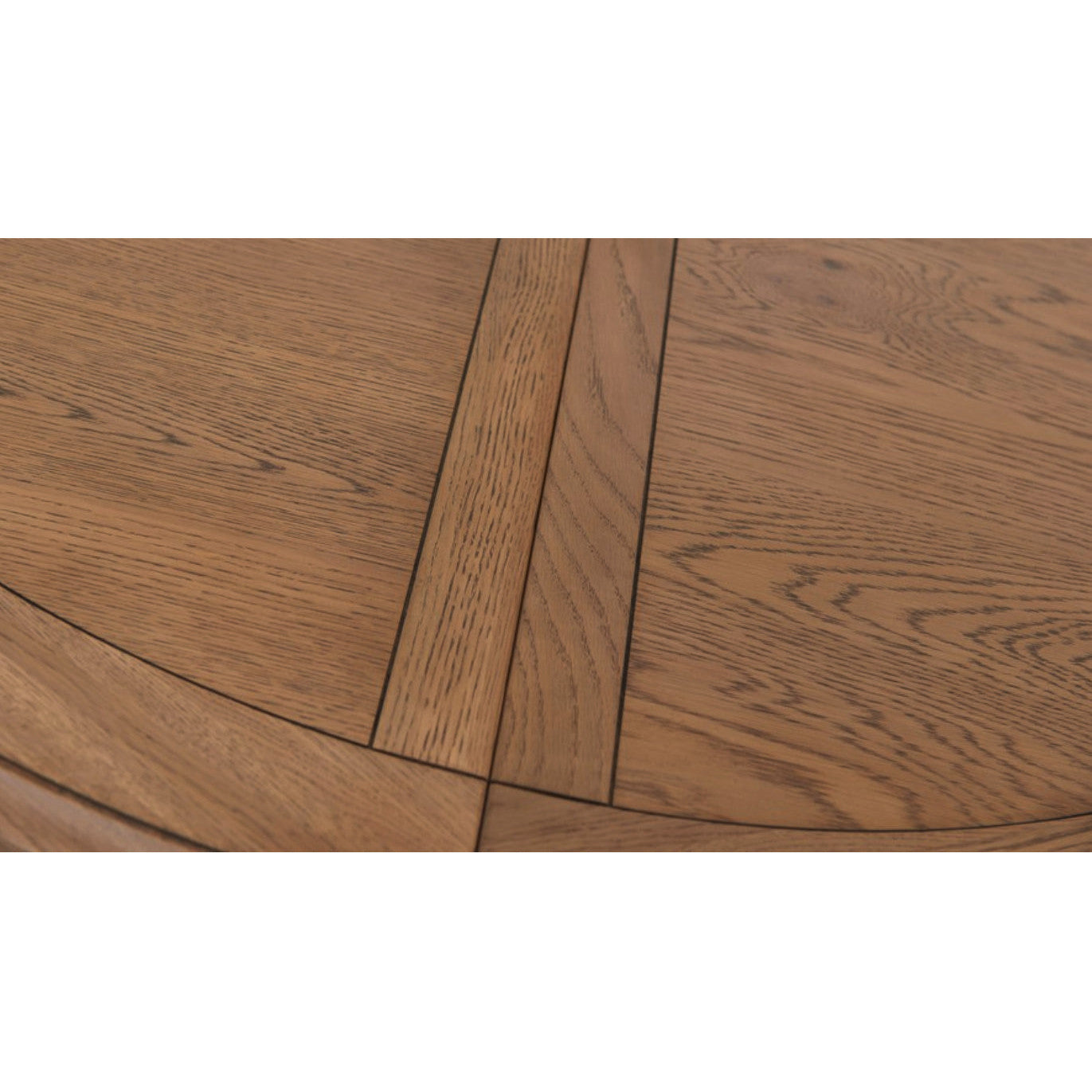 Eden Oak Round Extending Table