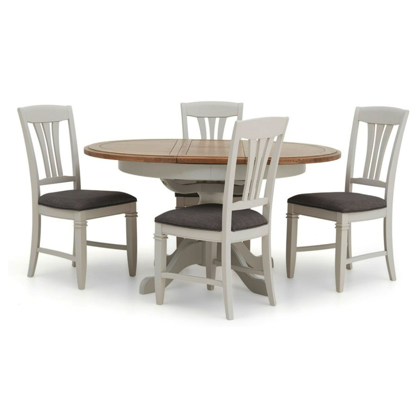 Eden Oak Round Extending Table