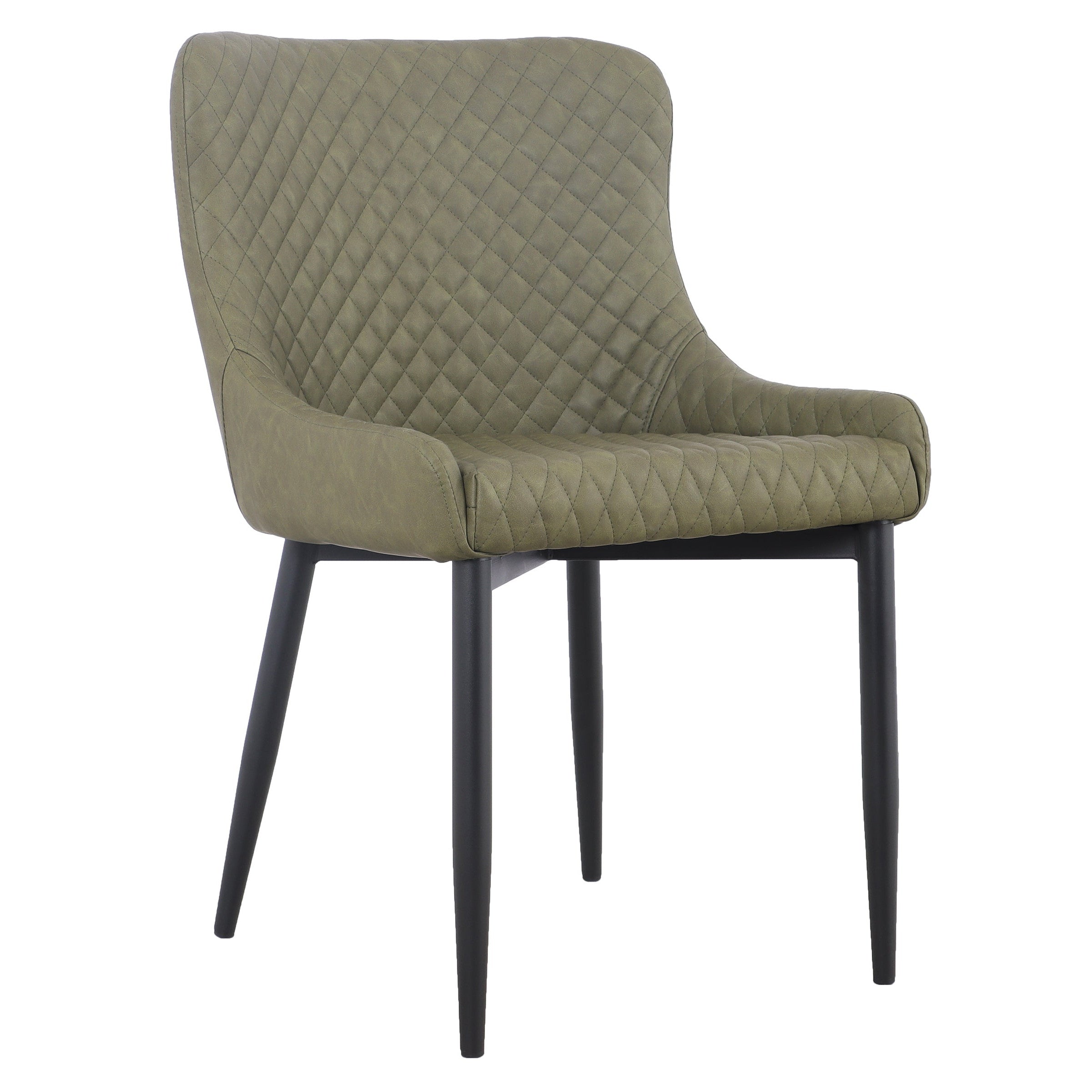 Carlo Dining Chair â€“ Chocolate Brown | Light Grey | Sage Green