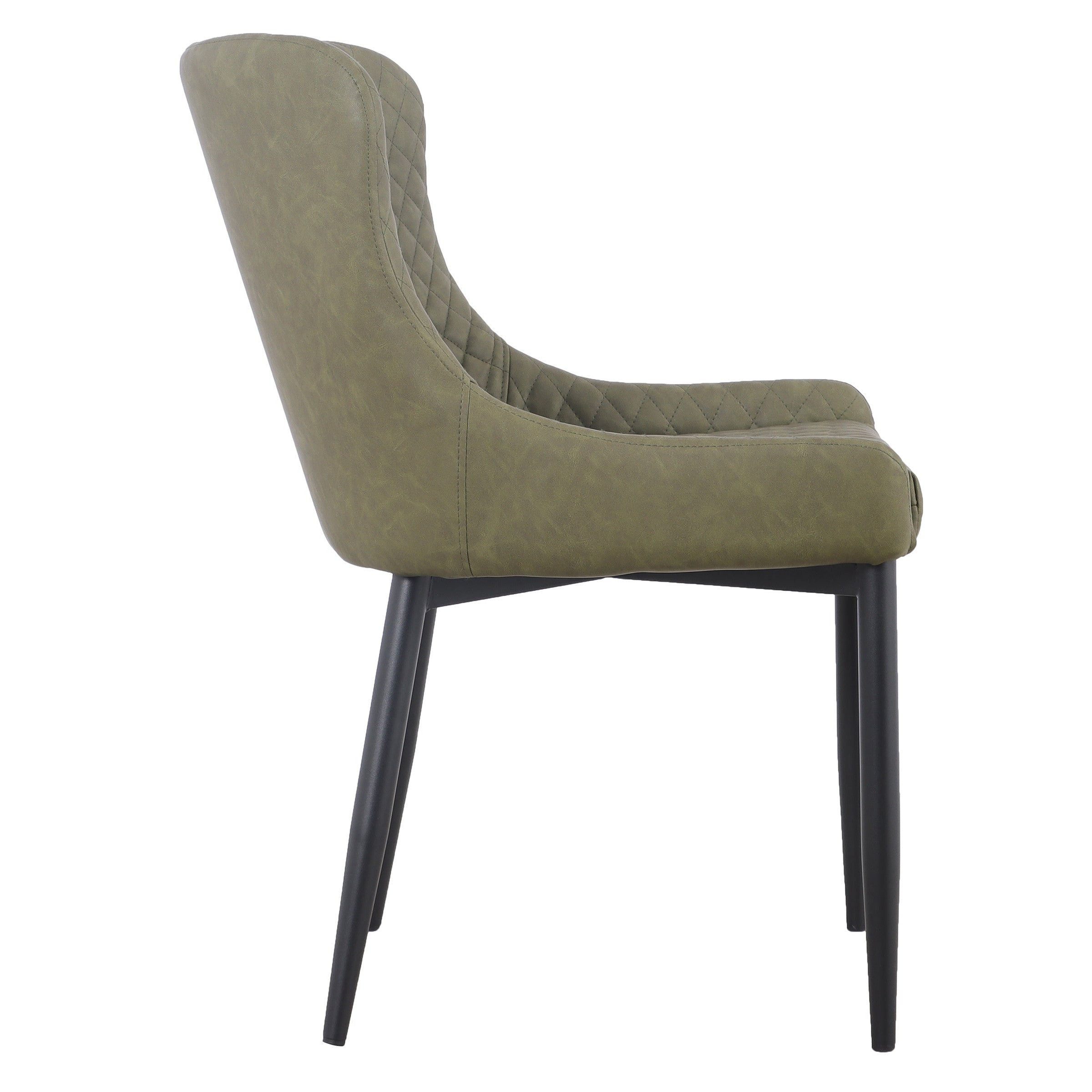 Carlo Dining Chair â€“ Chocolate Brown | Light Grey | Sage Green