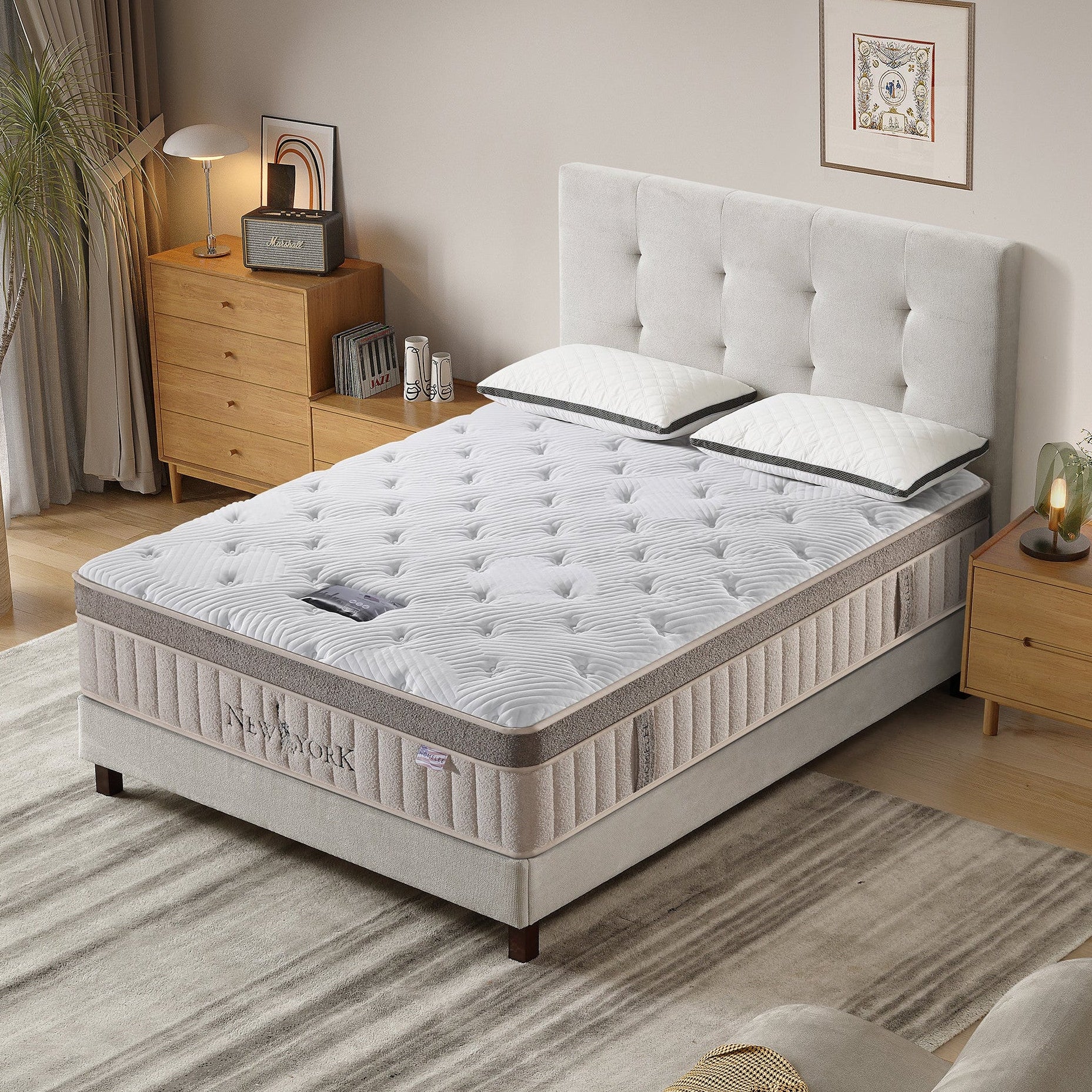 New York Firm Mattress | 4ft6 Double | USA  Sleep Collection