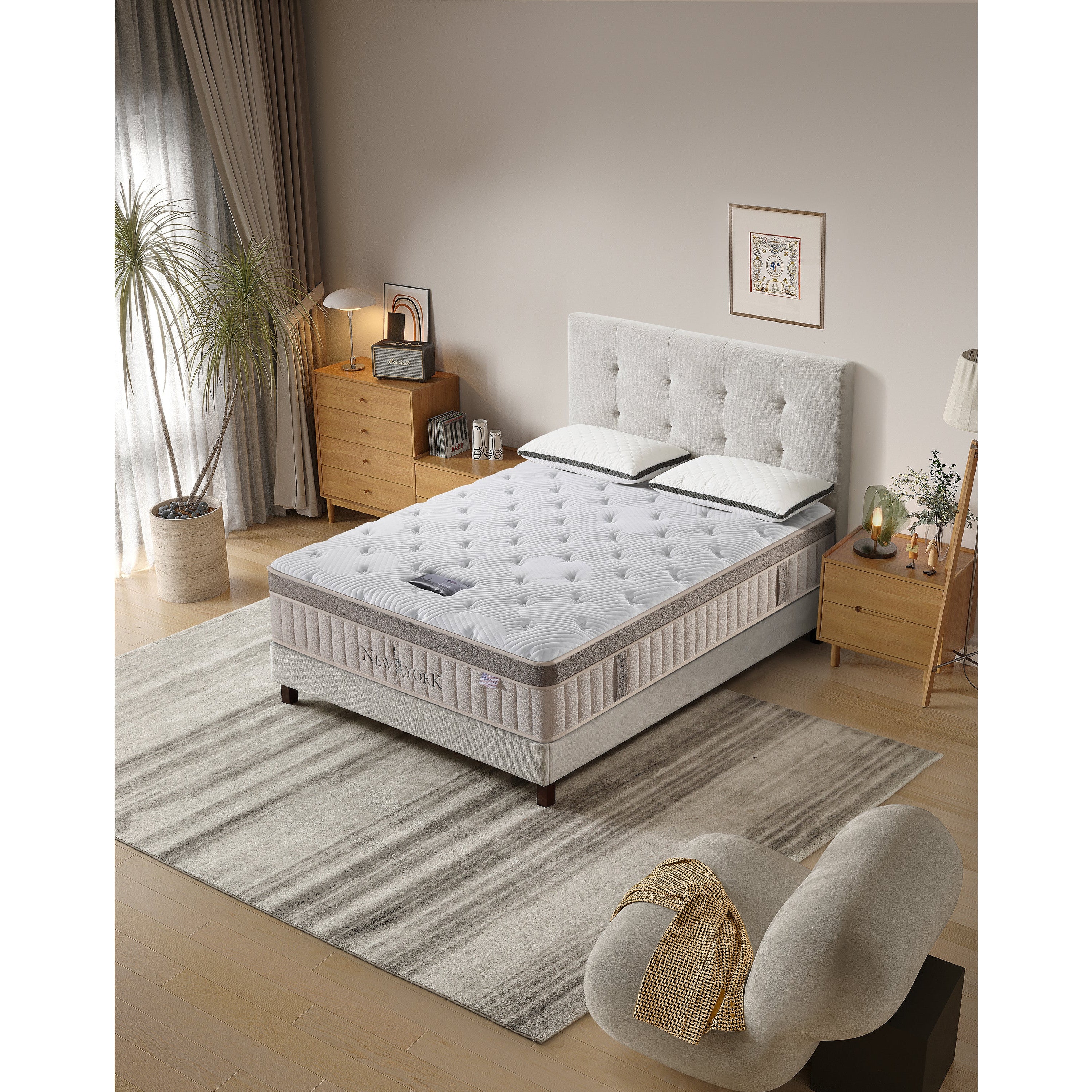 New York Firm Mattress | 4ft6 Double | USA  Sleep Collection