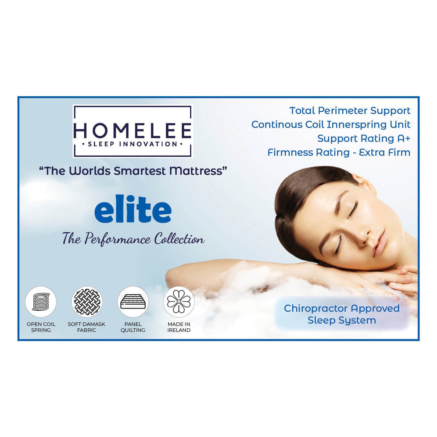 Malmo Bed Frame with Elite Mattress