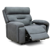 Cinema PLUS Armchair Fabric Power Recliner Sofa with Power Headrests
