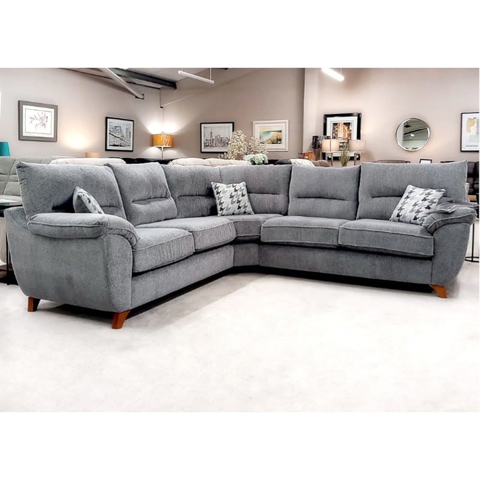 Billie Fabric 2 Corner 2 Sofa