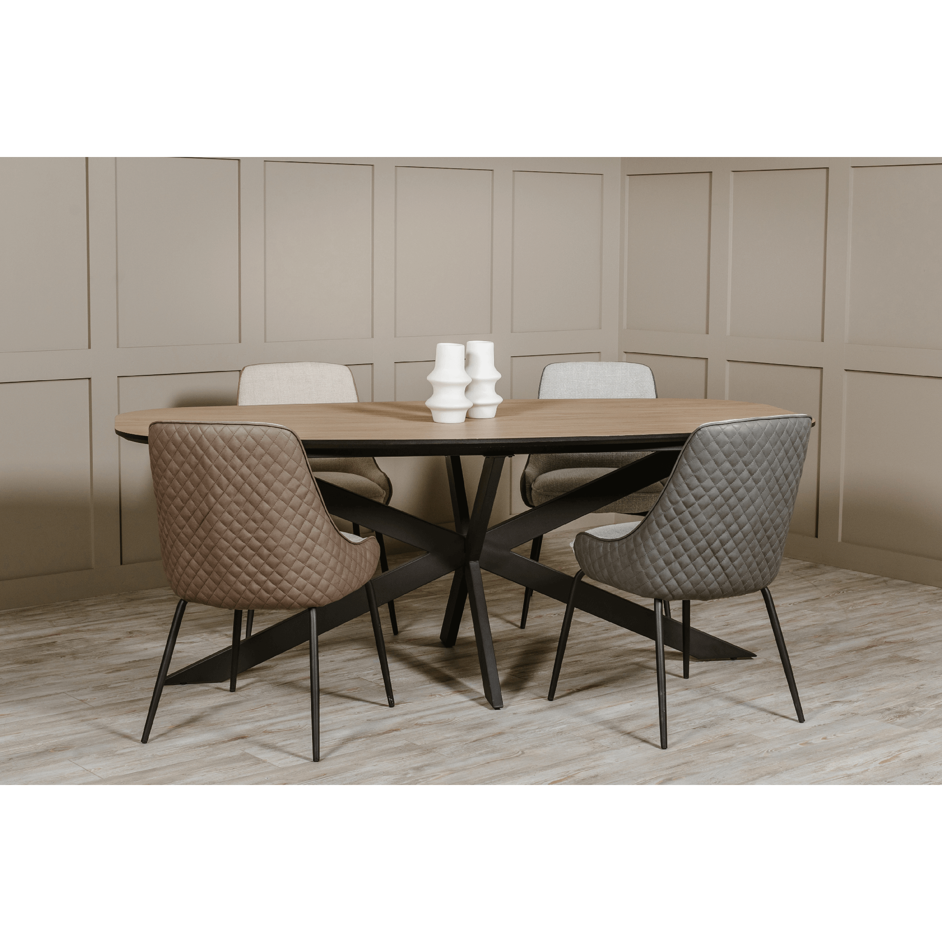 Sadia Oval Dining Table