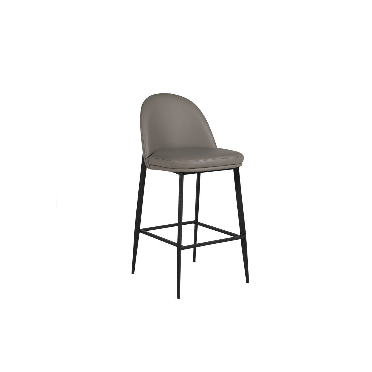 Valent Leather Bar Stool