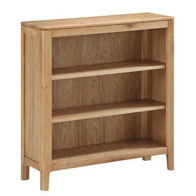 Dunmore Oak Low Bookcase