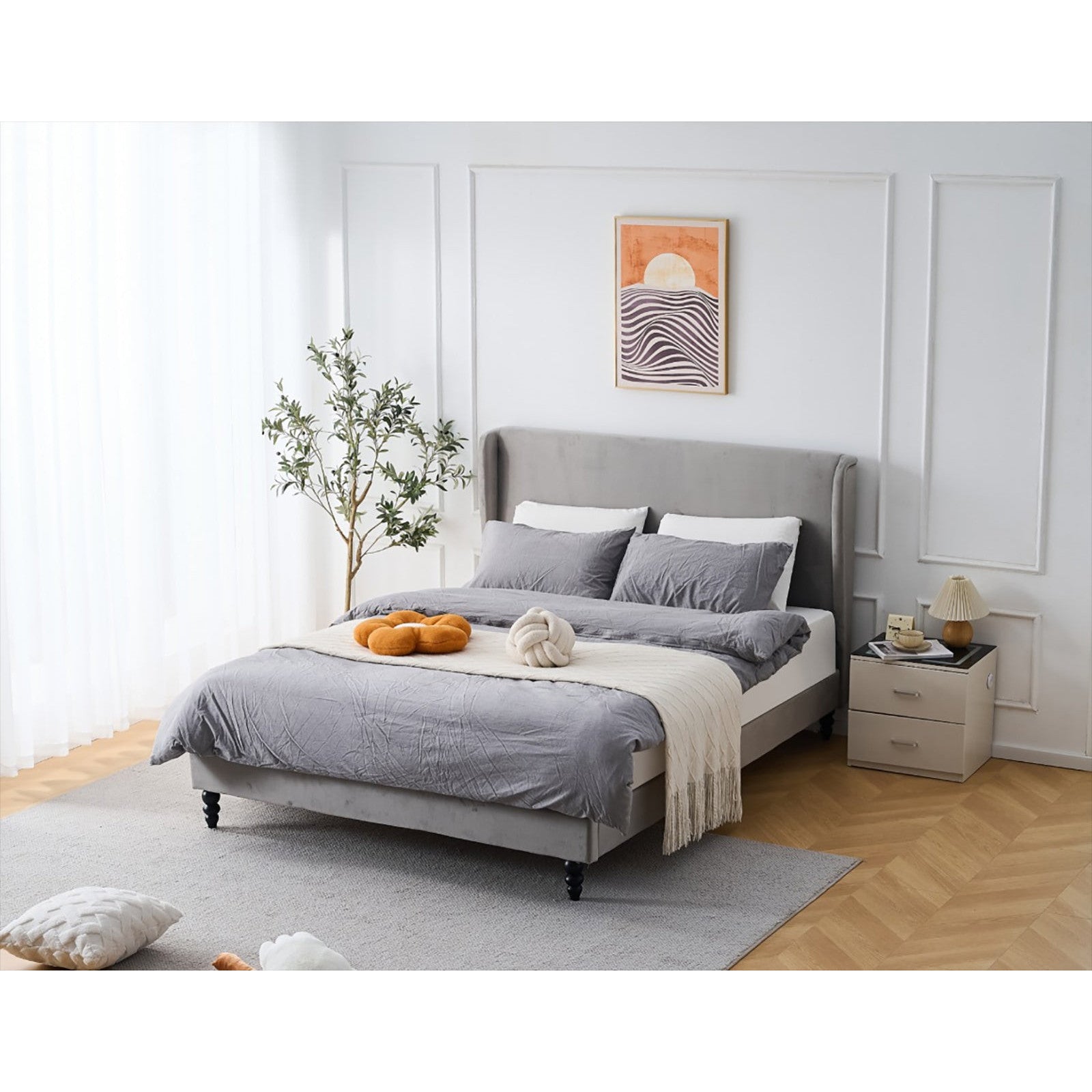 Darcy Bed Frame by Homelee