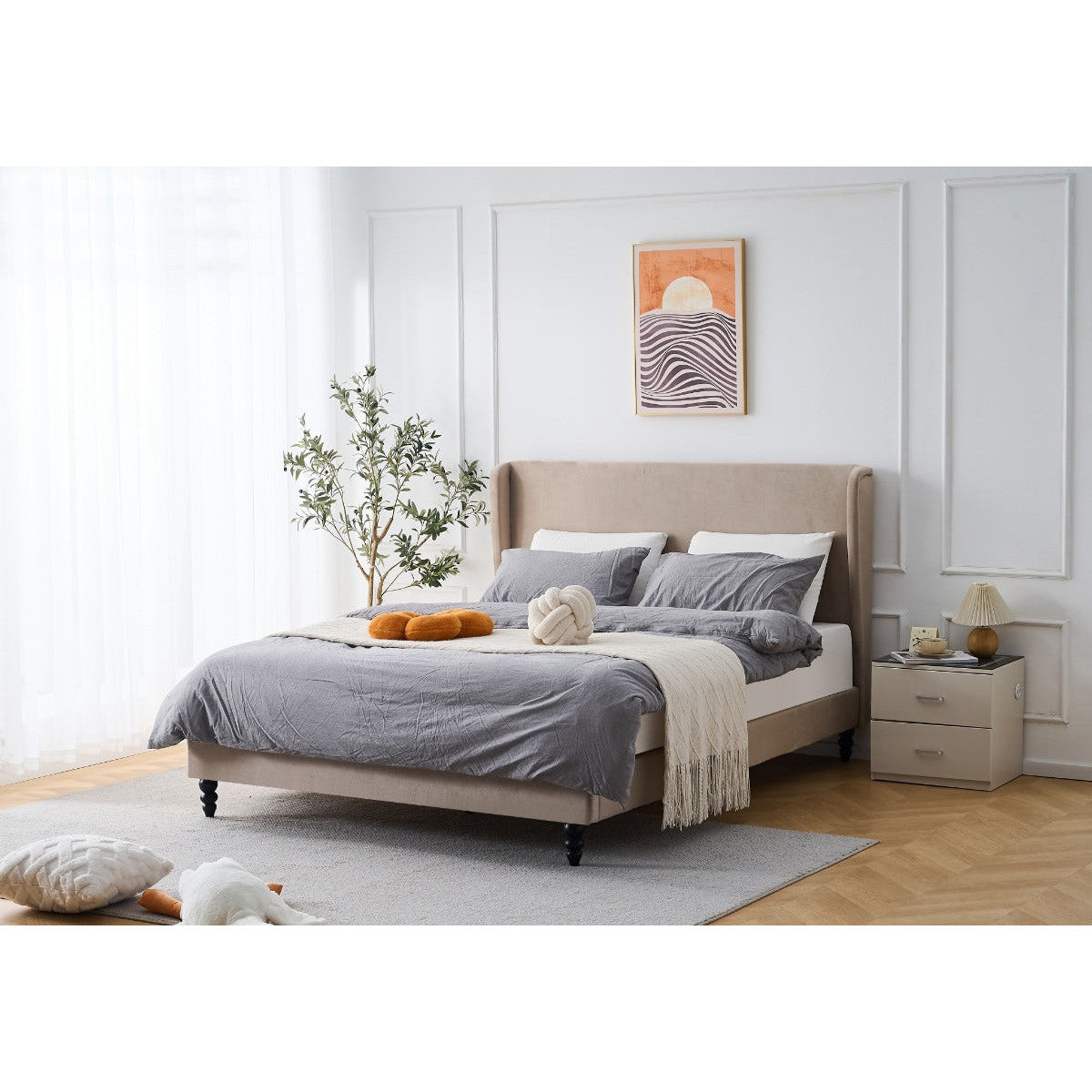 Darcy Bed Frame by Homelee