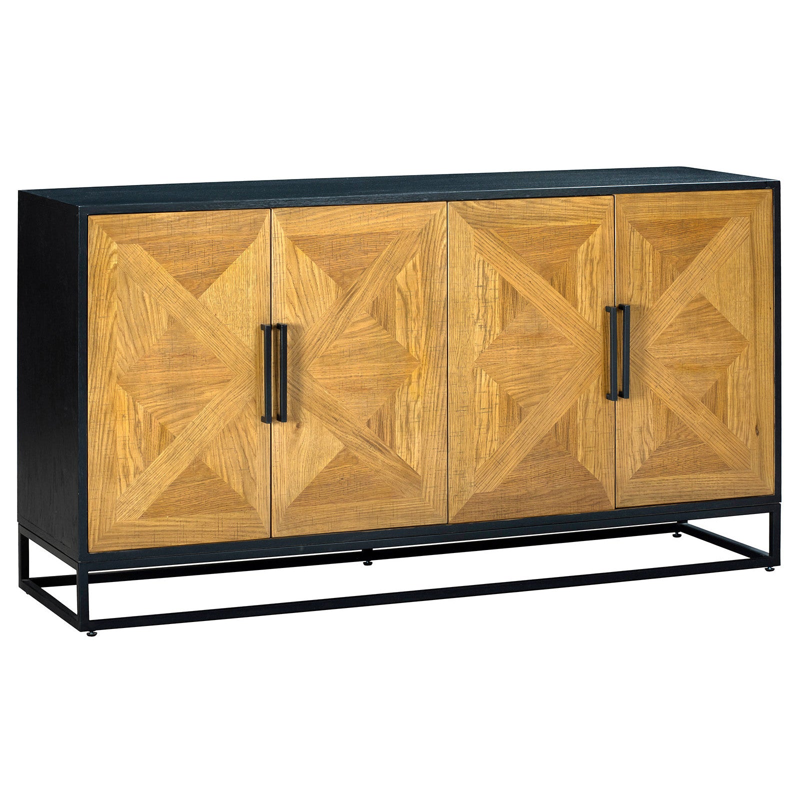 Windsor Oak 4 Door Sideboard