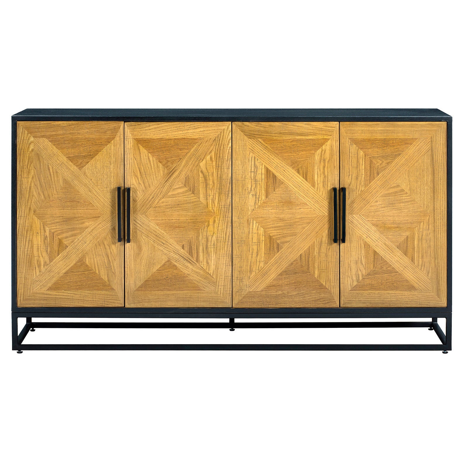 Windsor Oak 4 Door Sideboard
