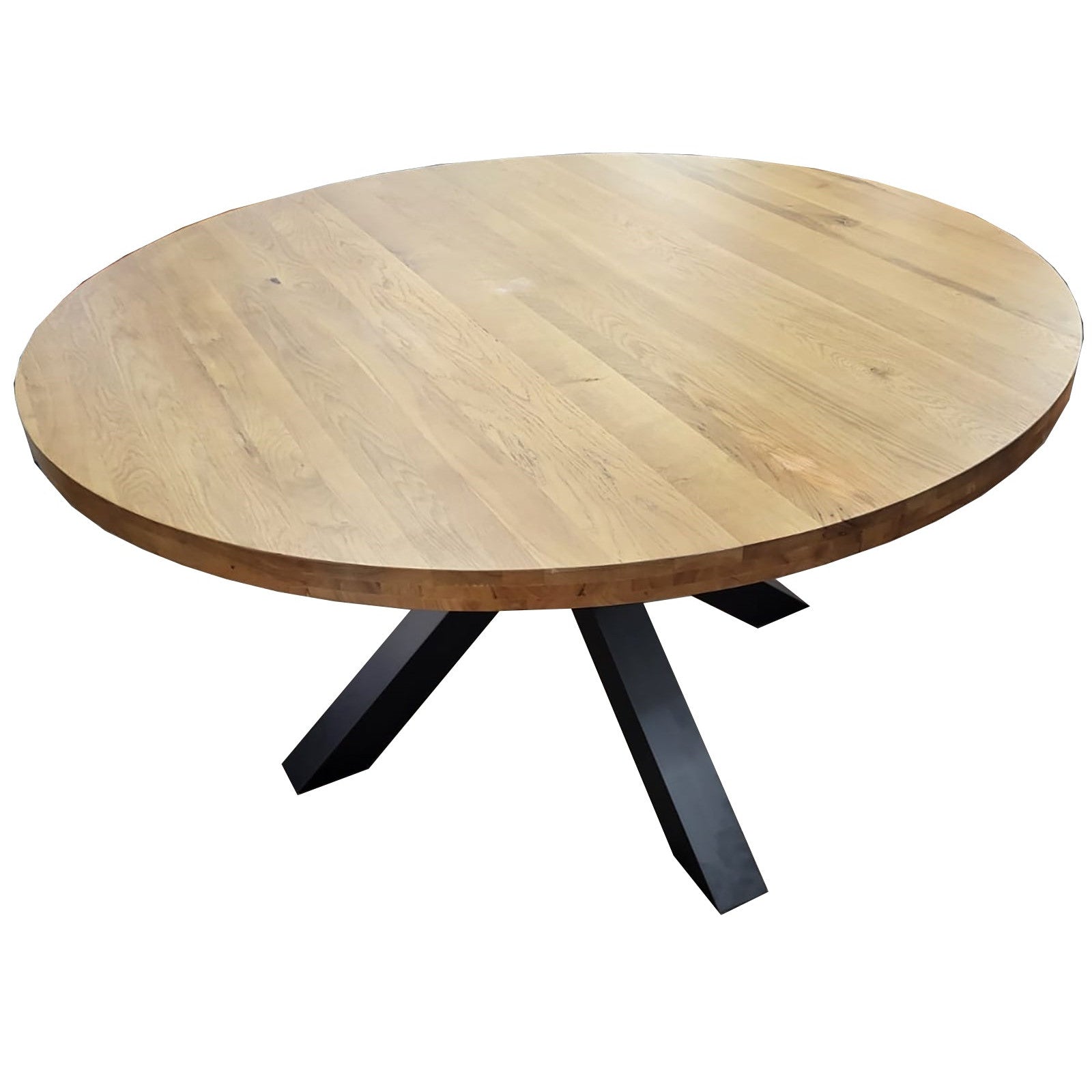Charlotte Round Oak Table  1.5 Metre