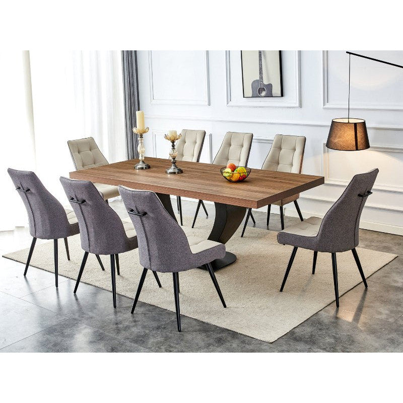 Hugo 2.1m Dining Table with Pedestal Leg