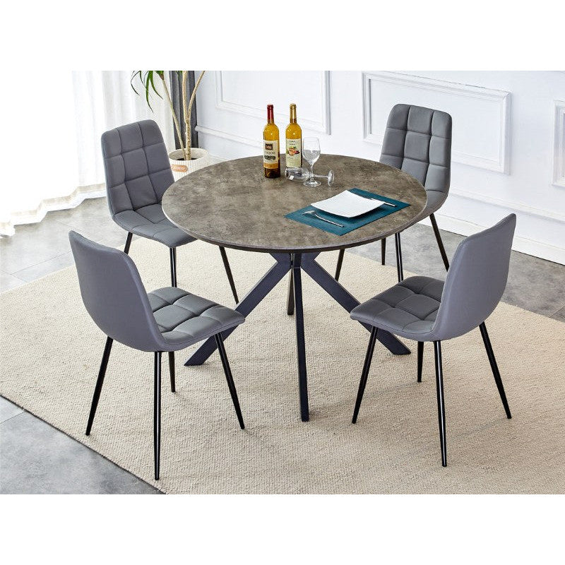 Erik 1.1m Round Dining Table