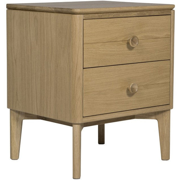 Hadley 2 Drawer Bedside Table
