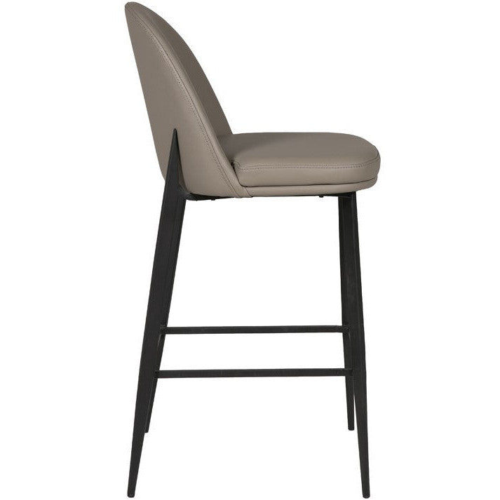Valent Leather Bar Stool
