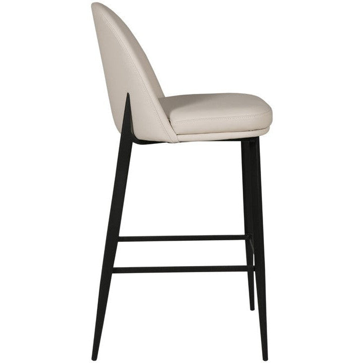 Valent Leather Bar Stool